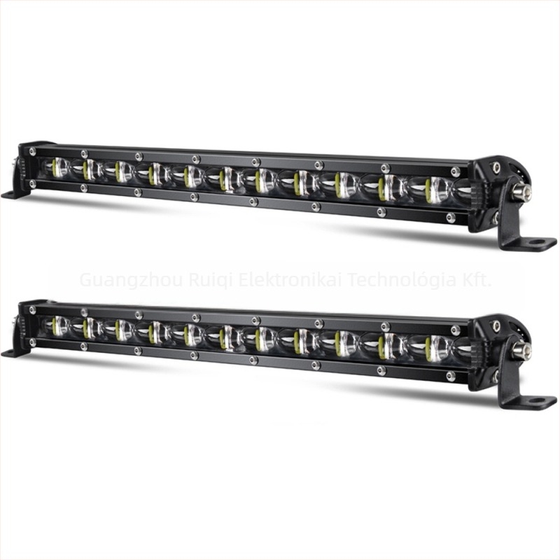 LED autóipari munkalámpa, IP68, 60W, 18000 lm, alumíniumötvözet, 12V