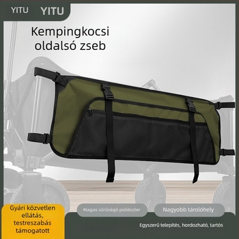 Kemping babakocsi oldalsó tárolózseb – Nincs magánmárka