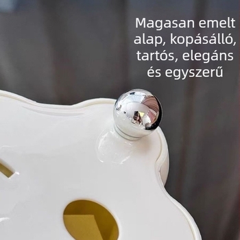 Szalvétadoboz, Cloud tissue box modell, műanyag, többfunkciós, modern minimalist dizájn, 80 darabos csomag, alkalmas nappaliba, autóba és fürdőszobába