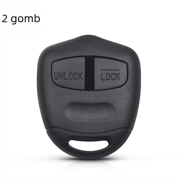 Mitsubishi Outlander 3-gombos kulcsház, modell M-355, fém kulcsnyél, műanyag burkolat