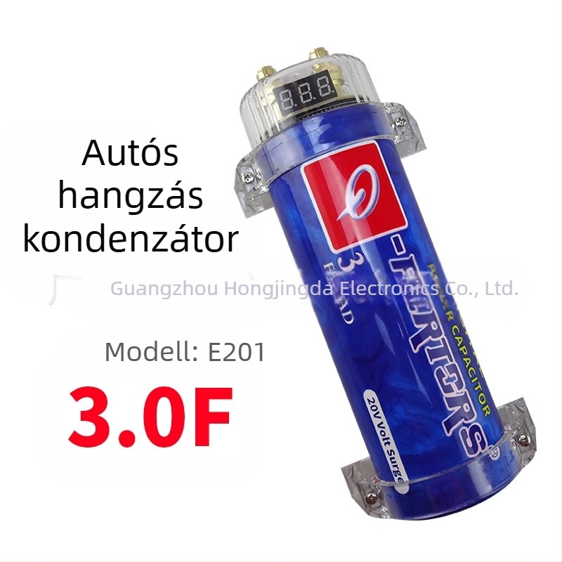 Autóhifi kondenzátor 3.0F QPERTORS Pats E201