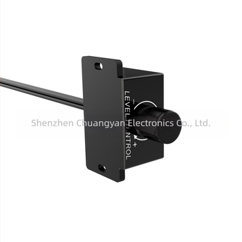 Autóhifi erősítő hangerőszabályzó, RCA bemenet/kimenet LC-1 – Chuangyan, PVC ház, CE tanúsítvány, kompatibilis audio- és videórendszerekkel