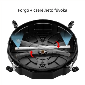 Magasnyomású mosó kiegészítő, kerek tisztító korong, modell DD-C09, anyag réz-plasztik, márka Other