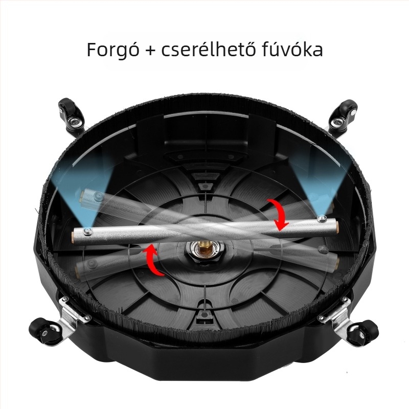 Magasnyomású mosó kiegészítő, kerek tisztító korong, modell DD-C09, anyag réz-plasztik, márka Other