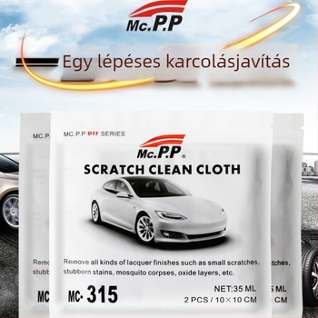 Autó karcolásainak javítására szolgáló kendő – ultrahangos tisztító szer, anyag: poliészter szövet, modell 316, élettartam: 3 év, márka Yicai