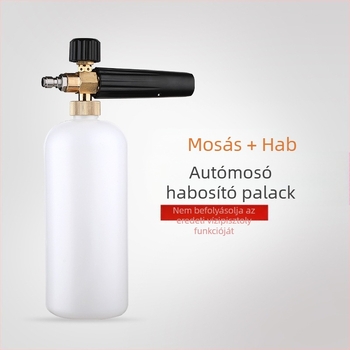Magasnyomású habfúvó pisztoly autómosáshoz, állítható ventillátor alakú habspray fej
