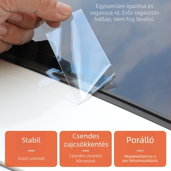 Panoráma tetőablak tömítő szalag, nano ragasztóval, 0.5 mm vastagság, univerzális kompatibilitás, testreszabás elérhető