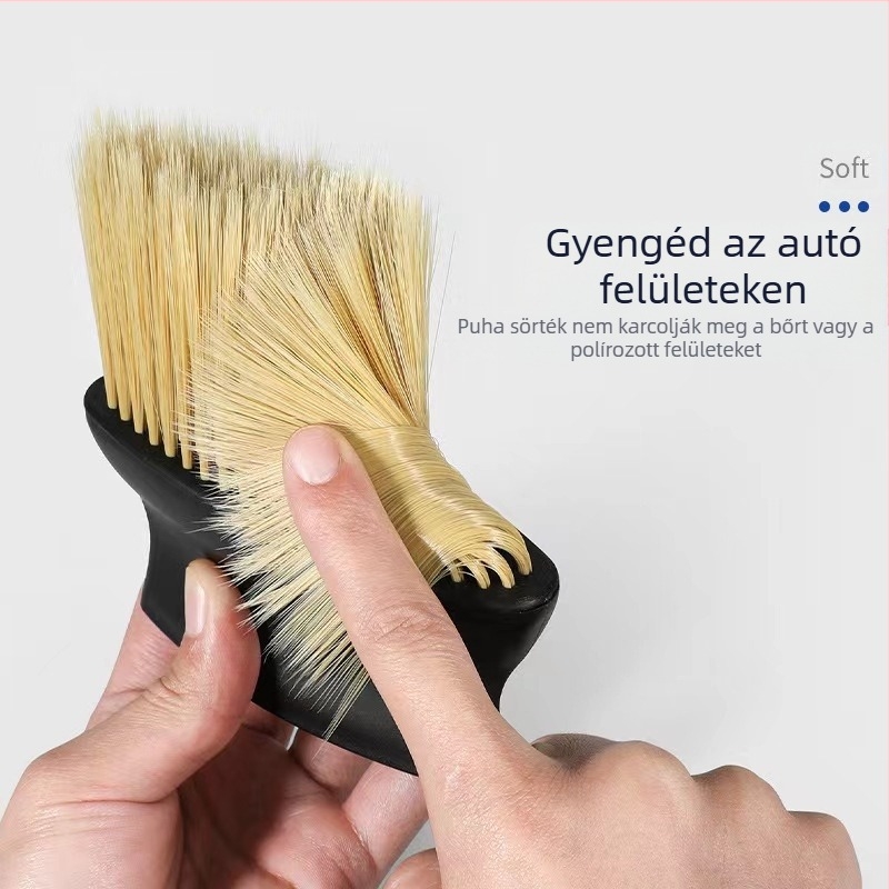 Shengfeng Da Autó belső tisztító sörtés kefe levegőcsatornákhoz — puha nylon gyapjú, modell: Air outlet brush