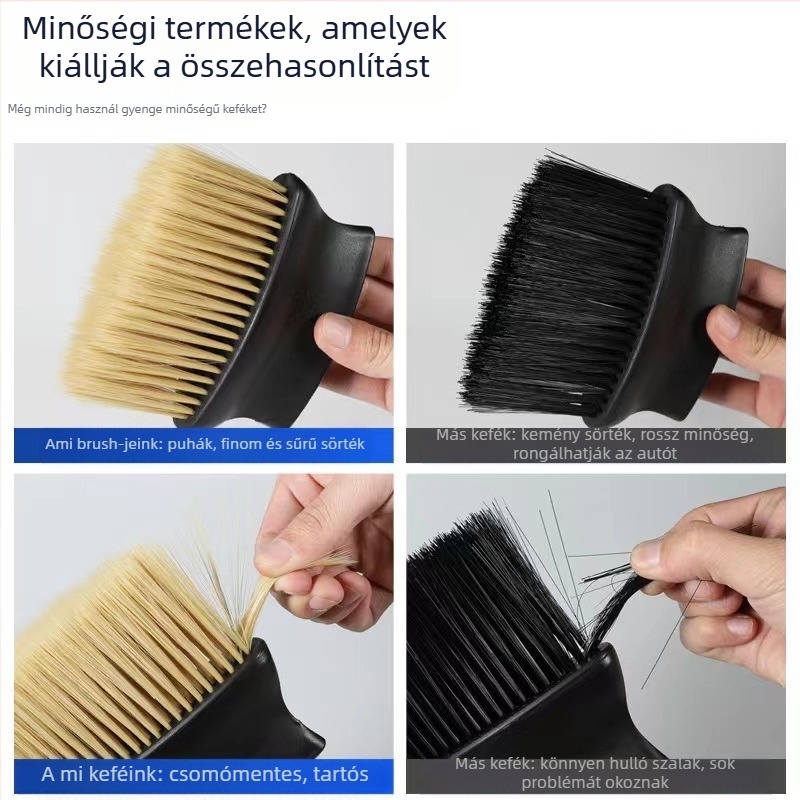 Shengfeng Da Autó belső tisztító sörtés kefe levegőcsatornákhoz — puha nylon gyapjú, modell: Air outlet brush