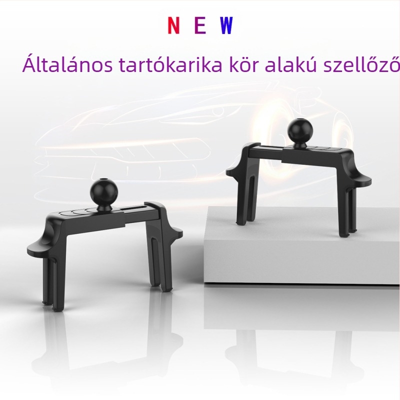 Autótelefon/navigációs tartó kör alakú légcsatornához, universal KF4301054