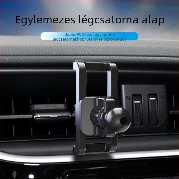 Műanyag autóhoz való telefon-tartó, univerzális, testreszabási lehetőséggel