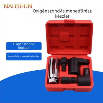 5 részes oxigén-szenzor hüvely eltávolító készlet, króm-vanádium acélból, Ruichi márka