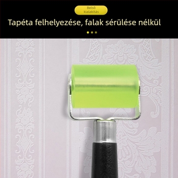 Autóhangszigetelés görgő – telepítő eszköz hangszigetelő vata számára, tapéta és fólia felhelyezéséhez, sík ragasztó görgő, márka QST EXPRESS
