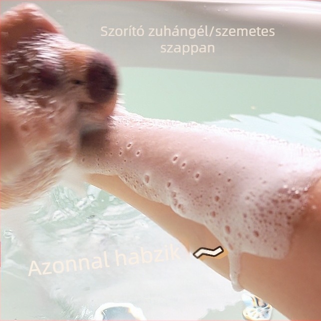 Capibara fürdőszivacs gömb arc- és testápoláshoz — puha PU szivacs dörzsölő, márka Yijia, Yiwu eredet