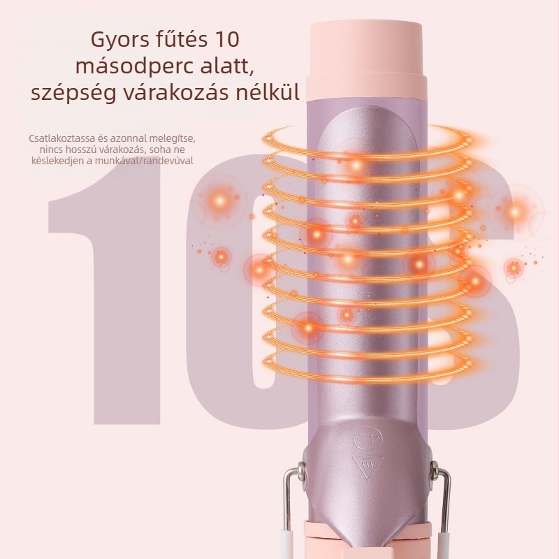 Kang Hair hajhullámító vas negatív ionokkal, kerámiabevonattal, 85W, 220V, 15 hőmérséklet-beállítás