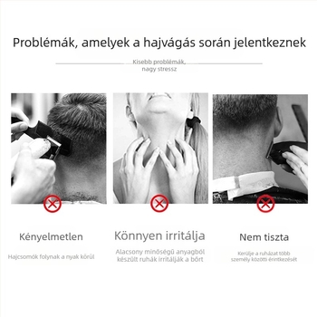 Egyszer használatos nyakvédő papír fodrászat számára, márka Guangzhou beyond, nettó 510 g