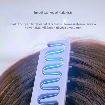 Hajkefe ABS anyagból, uniszex styling eszköz gyökér-emeléshez és volumenhez