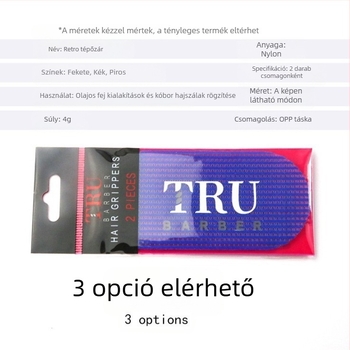 Hajvágó tapasz retro stílusú átmenetes frizurához és frufruhoz – szalon eszköz