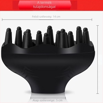 Szalon hajszárító sapka nylon burkolattal, brushless motor, 3 sebességű levegőáram, zaj 36 dB alatt