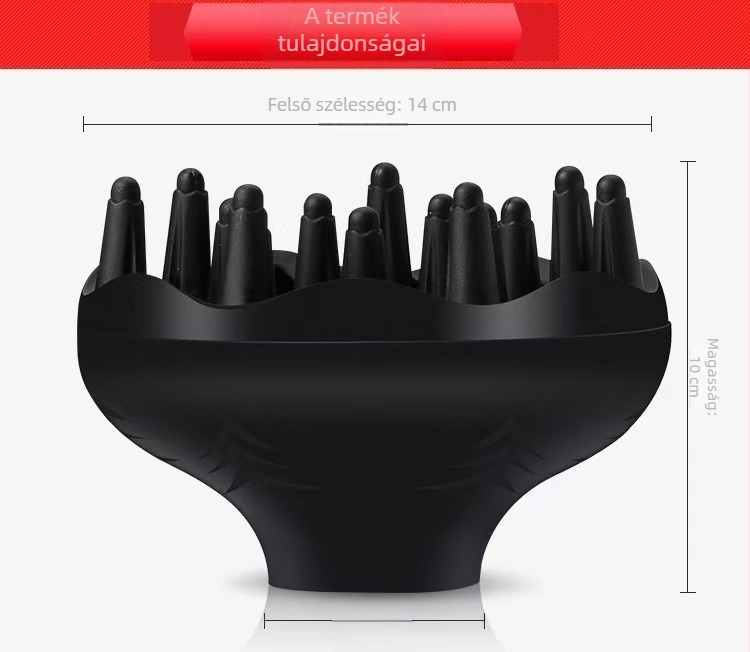 Szalon hajszárító sapka nylon burkolattal, brushless motor, 3 sebességű levegőáram, zaj 36 dB alatt