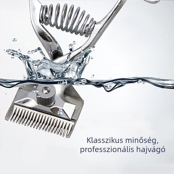 Kézi hajvágó készülék otthoni használatra — alacsony zajszint, retró borbély-stílus, Guizaki