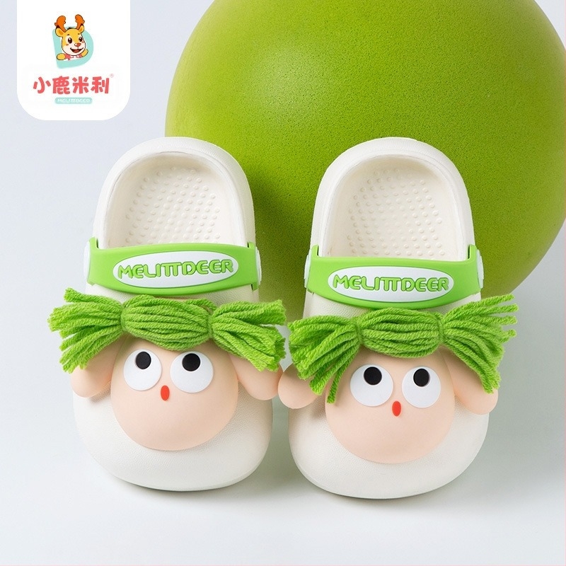 Gyerekeknek szóló cartoon mintás szandál, EVA felsőrész és EVA talp, lélegző, gyorsan száradó.