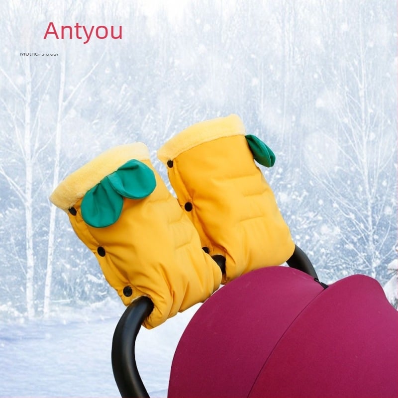 Anteyou téli babakocsis kesztyűk - melegek, szél- és vízállóak, French brushed anyaggal