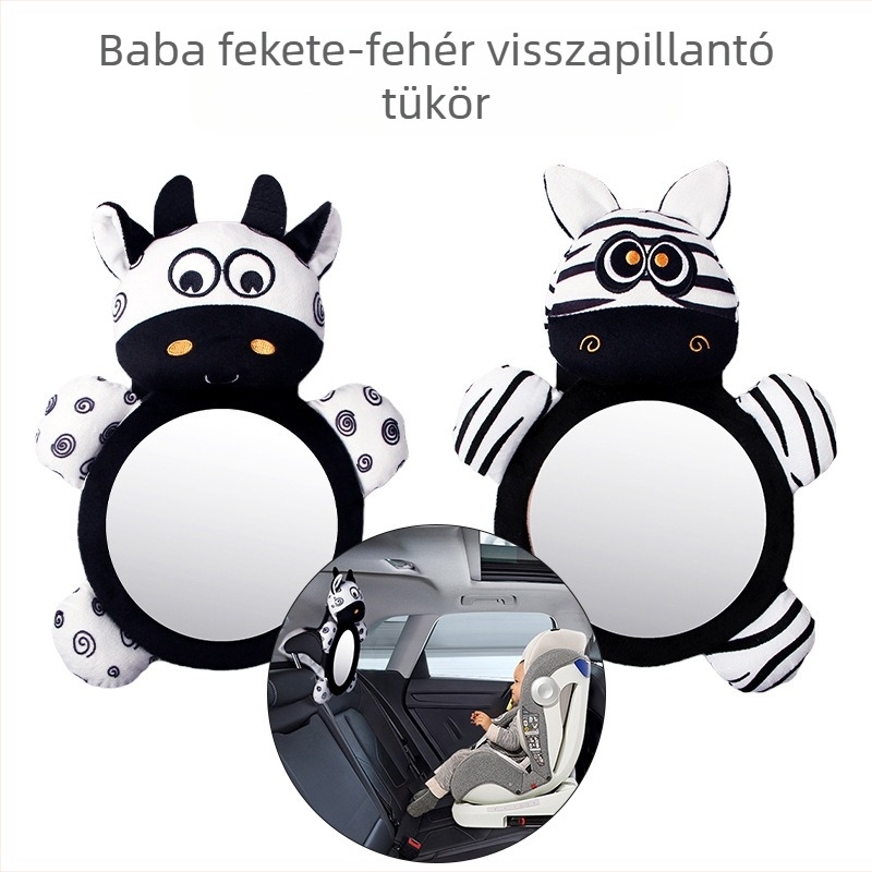Aipinqi plüss hátsó tükrös autó játék babáknak 0–2 éves korig, csomagolás OPP