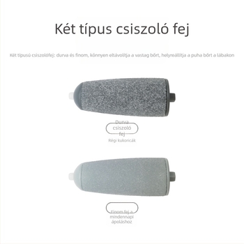 Elektronikus pedikűr csiszoló kvarc homokkal, USB táplálás, modell 5001-2, a halott bőr eltávolítására