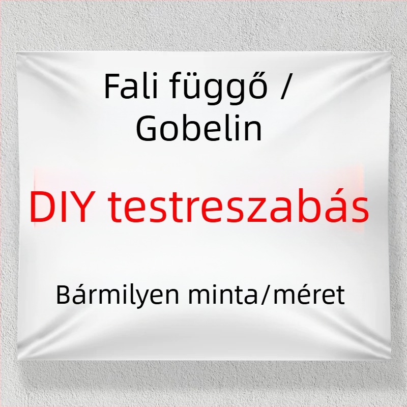 Fali dekorációhoz használt háttértextil, függöny, kemping és kültéri használatra