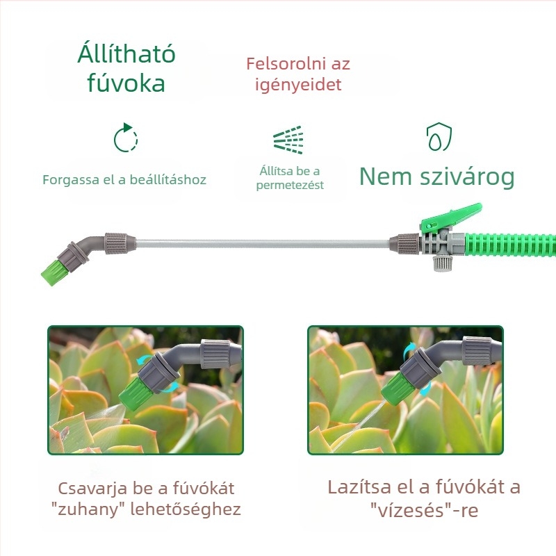 Biogesl 5L hátizsákos permetező kertekhez és otthoni öntözéshez