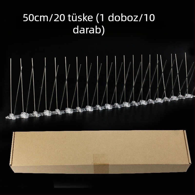 Kerti madárspikák műanyag talppal és 304 rozsdamentes acél tűkkel, masszív és tartós – Gold Hammer