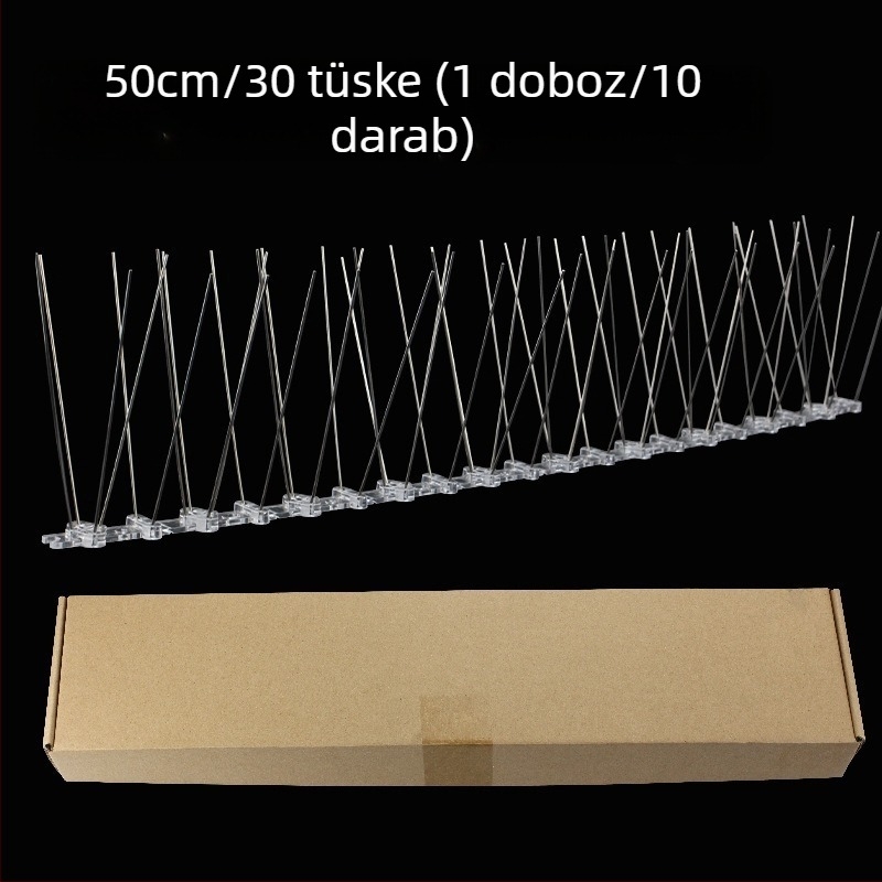 Kerti madárspikák műanyag talppal és 304 rozsdamentes acél tűkkel, masszív és tartós – Gold Hammer