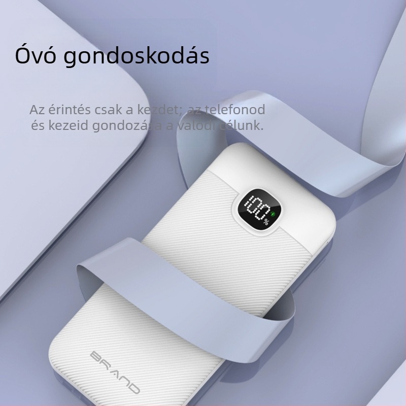 Hordozható külső akkumulátor - PD 22.5W gyors töltés, 10000mAh, QC3.0, Li-ion polimer akkumulátor, modell S330W