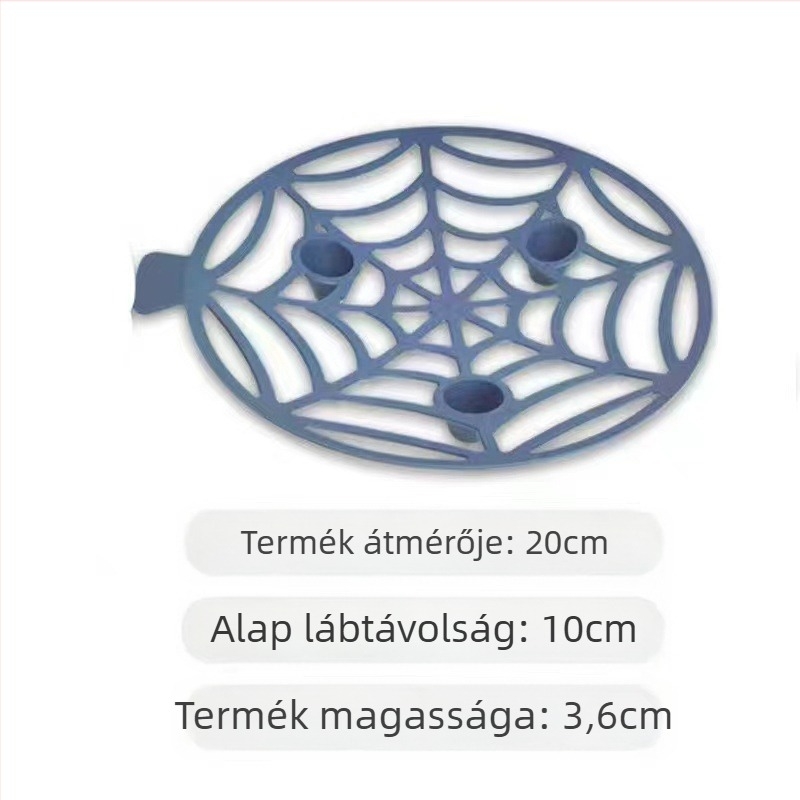 Dinnyés és gyümölcsültető műanyag tál stabil kerti tartóval