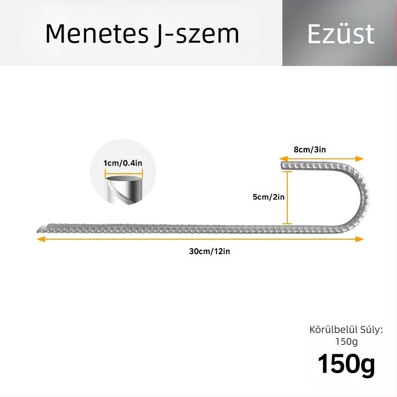Gálarvázott talajankert acélból, menetelt fejjel a gyepre és sátrakhoz; Quant márka; testreszabható.