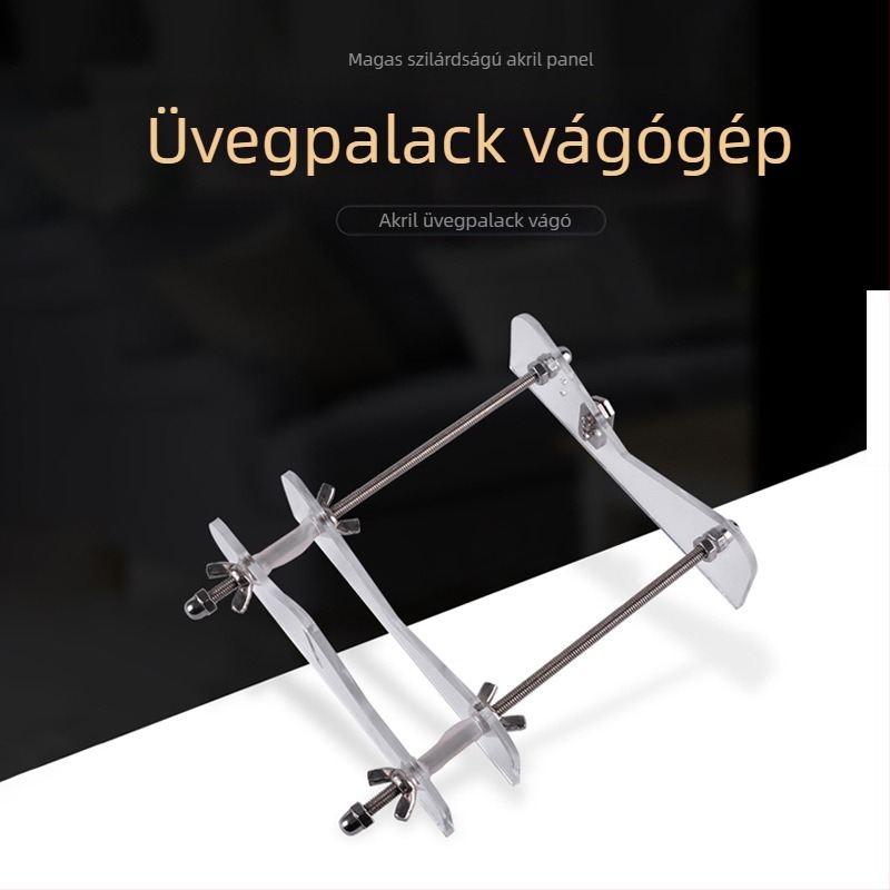 Borospalacka vágó – hordozható görgős üvegvágó kés, automata vágás, DIY otthoni használatra, Xin Mu Tian márka