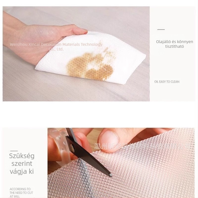 Szekrényliner EVA anyagból — vízálló, olajálló és penészálló, konyha, gardrób és cipőszekrény számára