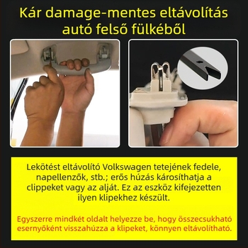 T10518A Tető belső fogantyú eltávolító eszköz Volkswagen Golf és Tiguan