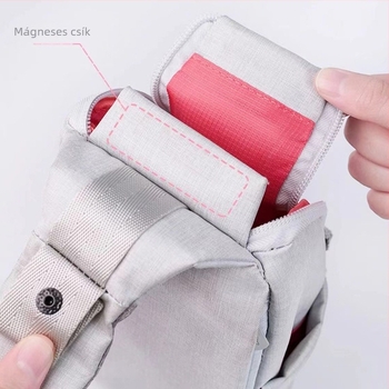 Kényelmes crossbody táska — városi egyszerű stílus, Oxford anyag, egyszínű, poliészter bélés, 8 hüvelykes laptopnak helyet ad