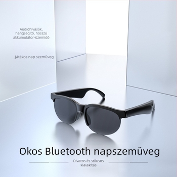 XG88PRO vezeték nélküli Bluetooth szemüveg, Bluetooth 5.3, 10 m hatótávolság, sztereó hang, 4–8 órás üzemidő, PC+ABS anyag