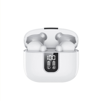 Játékos TWS vezeték nélküli fülhallgató ENC kettős mikrofonnal, Bluetooth 5.2, alacsony késleltetés, IPX5 vízálló, 4–8 órás akkumulátor élet.