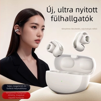 V12 intelligens fordító fülhallgató, fülbe helyezhető, Bluetooth 5.4, 15 m hatótáv, IPX5 vízálló, üzemidő 4–8 óra