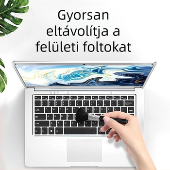 Billentyűzethez és elektronikai eszközökhöz való általános tisztító kefés készlet – 10 darabos készlet, bevezetve 2022-ben, kompatibil notebookokkal, mobileszközökkel, számítógépekkel és digitális kamerákkal