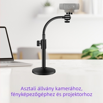 SH-190BA Asztali tartó rugalmas nyakkal Logitech webkamerához és projektorhoz