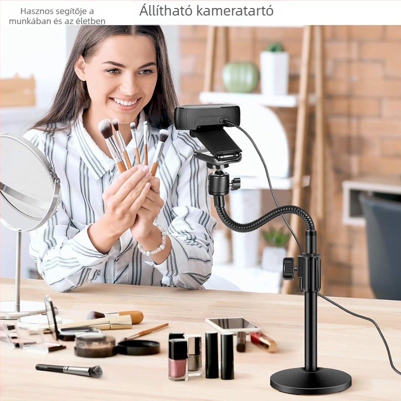 SH-190BA Asztali tartó rugalmas nyakkal Logitech webkamerához és projektorhoz