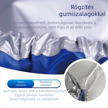 Kültéri klímaberendezéshez való burkolat – védelem a naptól, esőtől és portól