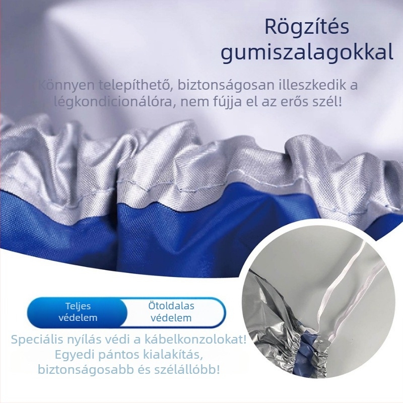 Kültéri klímaberendezéshez való burkolat – védelem a naptól, esőtől és portól