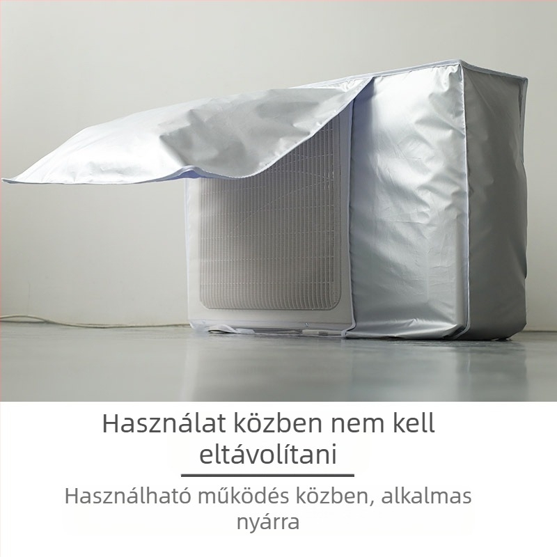 Kültéri klímaberendezéshez való burkolat – védelem a naptól, esőtől és portól