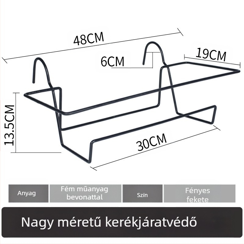 Vasból készült virágtartó állvány – szerelés nélküli, több mint 8 réteg, asztali tároló, egyszerű stílus